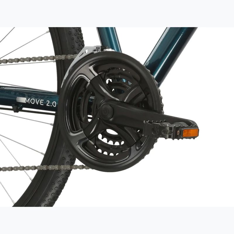 Herren Citybike KROSS Move 2.0 turquoise/silver/gloss 9
