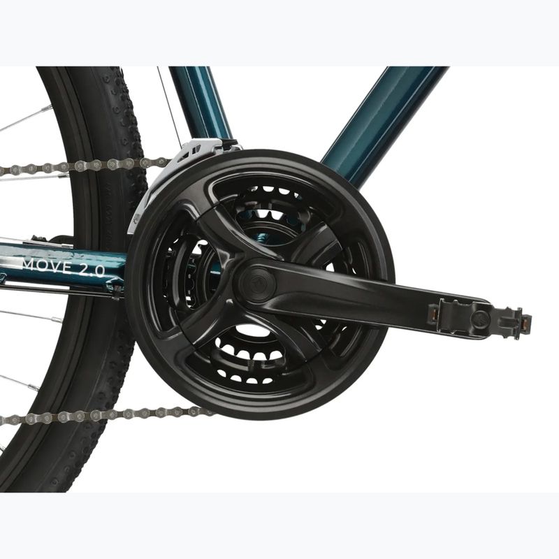 Herren Citybike KROSS Move 2.0 turquoise/silver/gloss 10