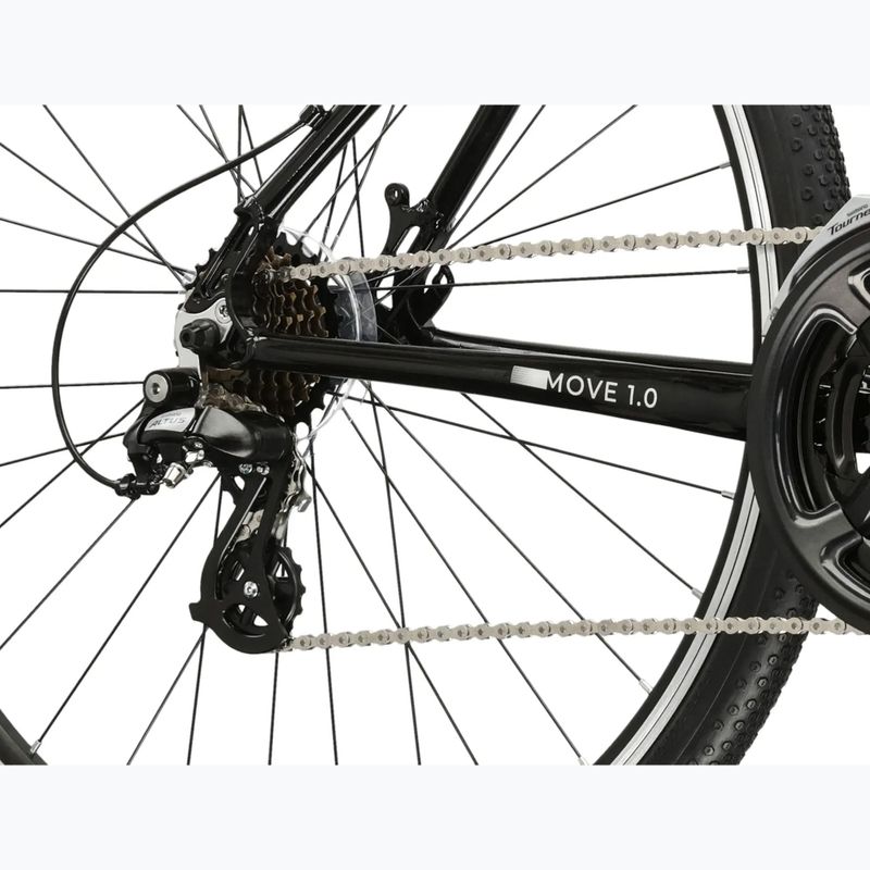 Herren Citybike KROSS Move 1.0 black/silver/gloss 7