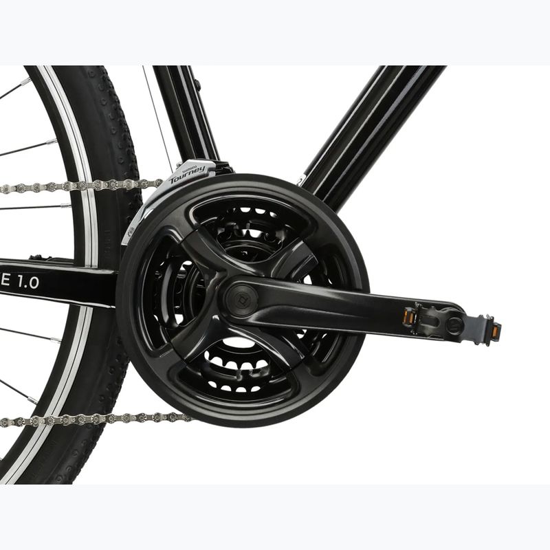 Herren Citybike KROSS Move 1.0 black/silver/gloss 9