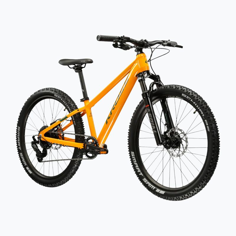 Kinderfahrrad KROSS Level Jr 4.0 orange/green/gloss 2