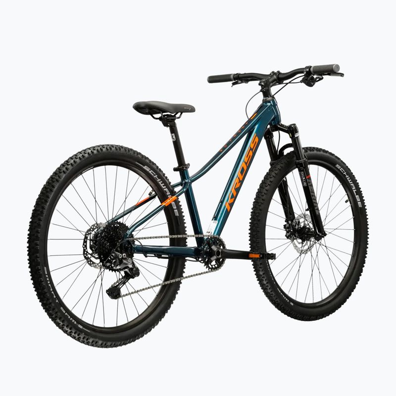 Kinderfahrrad KROSS Level Jr 5.0 turquoise/orange/gloss 3