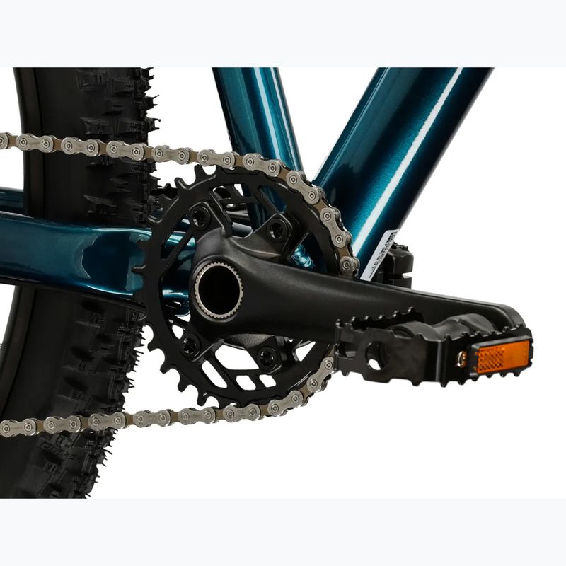 Jugendfahrrad KROSS Level Jr 5.0 Türkis/Orange/Glanz 9