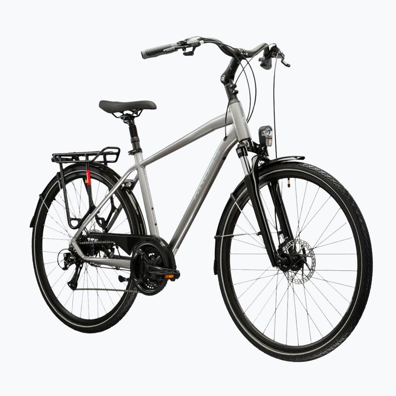 Herren-Trekkingrad KROSS Trans 3.0 silver/blue/gloss 2