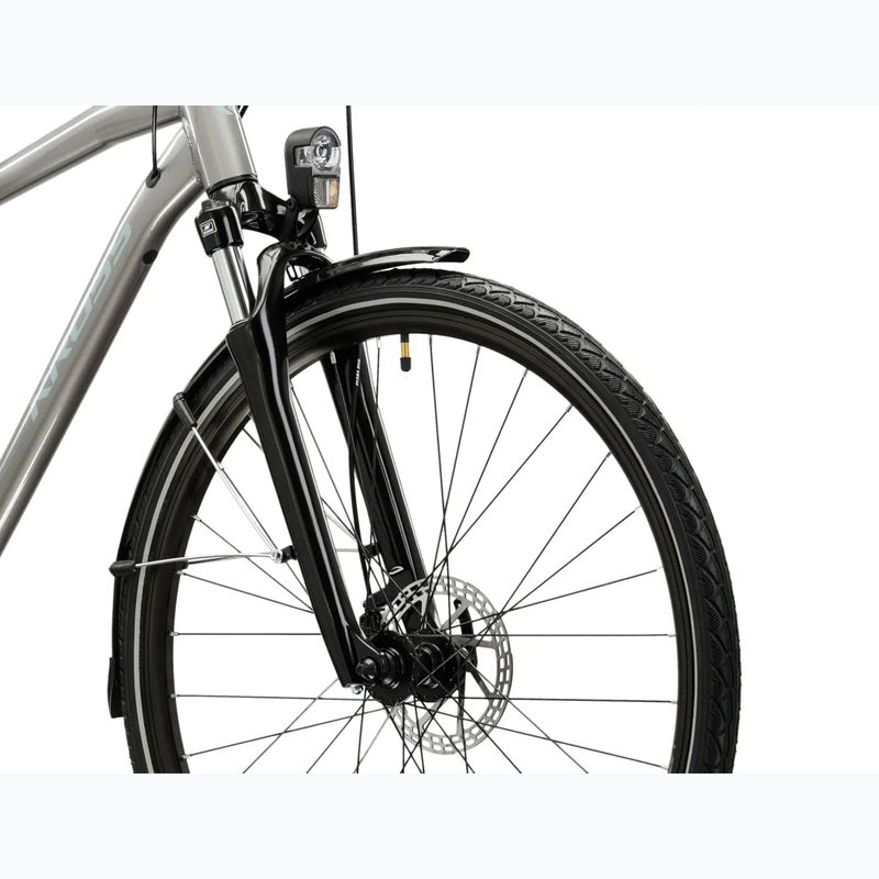 Herren-Trekkingrad KROSS Trans 3.0 silver/blue/gloss 5