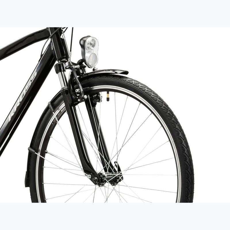 Herren-Trekkingrad KROSS Trans 1.0 black/silver/gloss 5