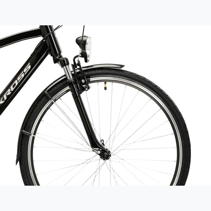 Herren-Trekkingrad KROSS Trans 1.0 black/silver/gloss 6