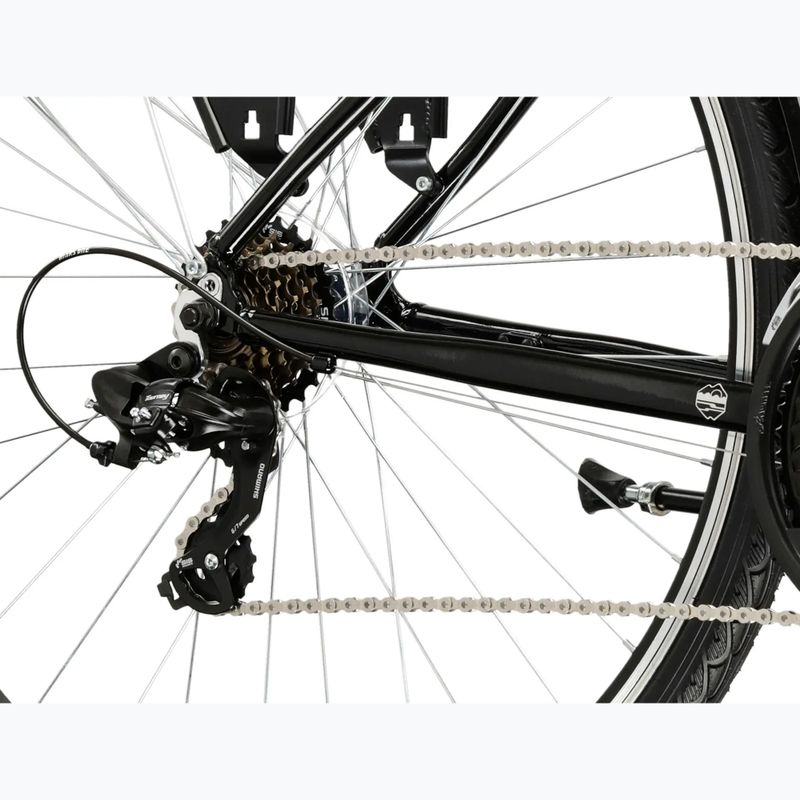 Herren-Trekkingrad KROSS Trans 1.0 black/silver/gloss 7