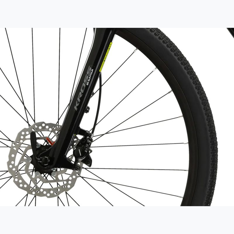 Crossbike Damen KROSS Evado 7.0 W Schwarz/Lila/Glanz 7