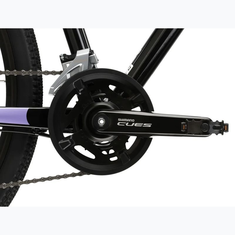 Damen-Crossrad KROSS Evado 7.0 In black/purple/gloss 10