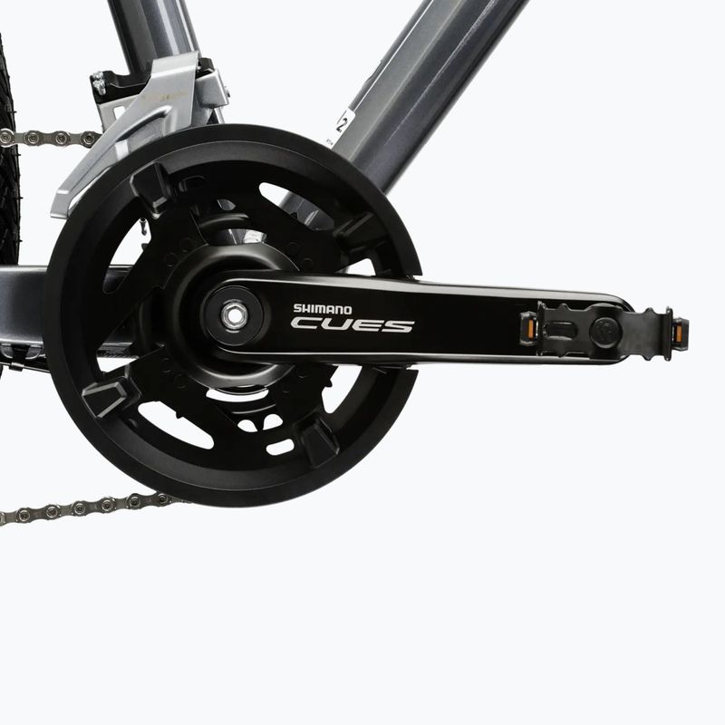 Crossbike KROSS Evado 5.0 Grau/Schwarz/Glanz 9