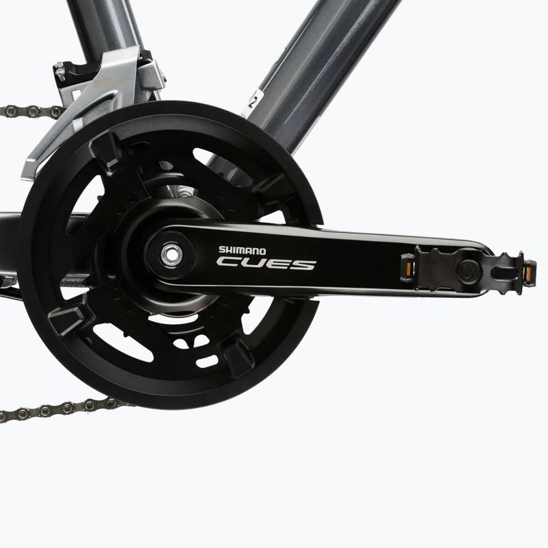 Crossbike Damen KROSS Evado 5.0 W Grau/Blau/Glanz 10