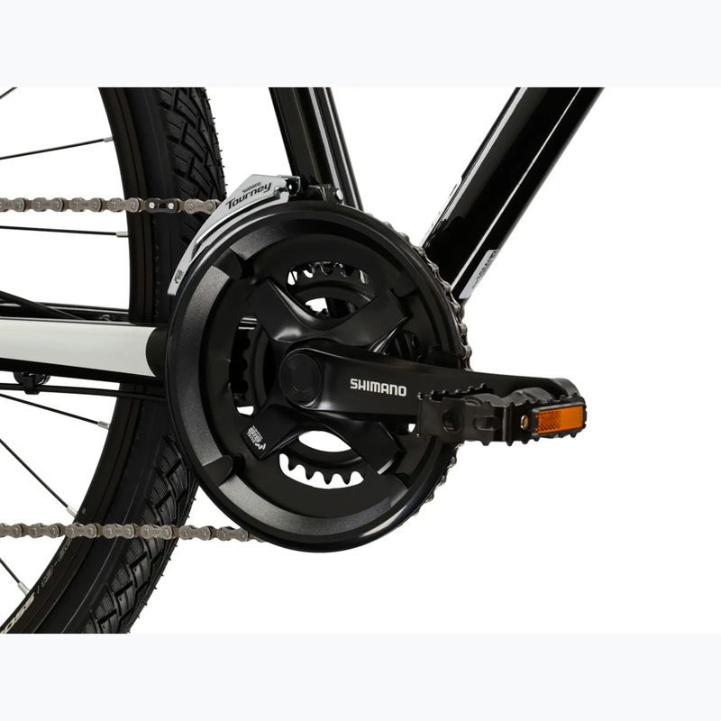 Crossbike KROSS Evado 4.0 Schwarz/Silber 9