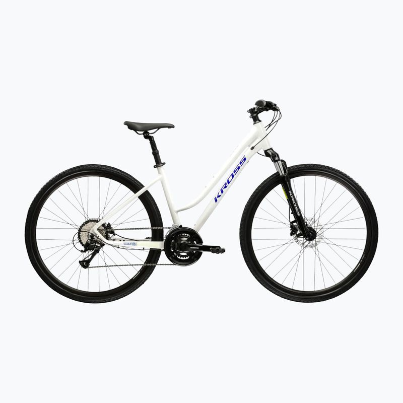 Damen-Crossrad KROSS Evado 4.0 In grey/navy/gloss