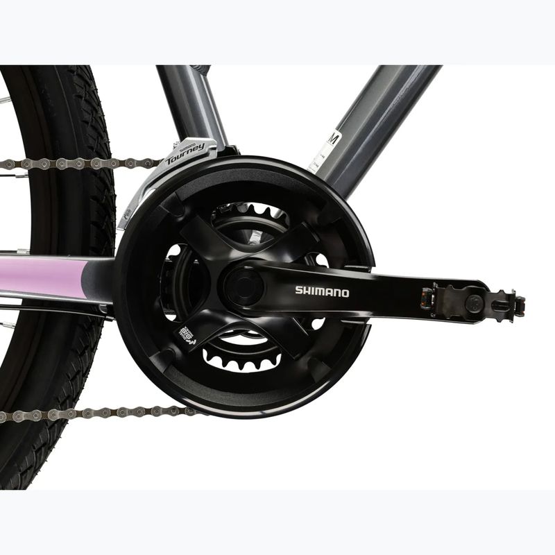 Damen-Crossrad KROSS Evado 4.0 In grey/pink/gloss 10