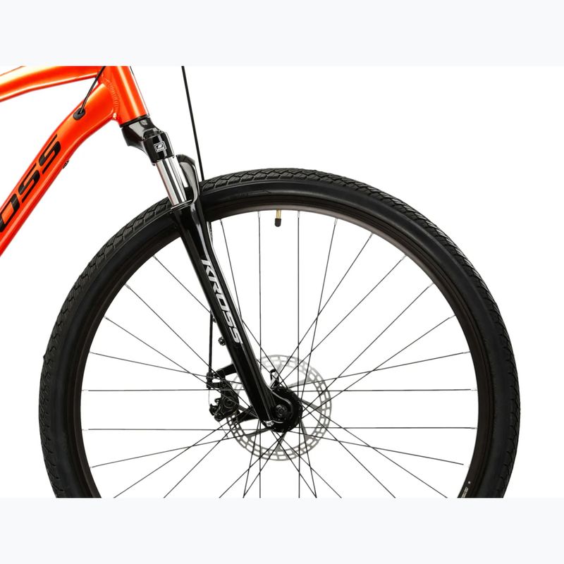 Crossbike KROSS Evado 3.0 Orange/Schwarz/Glanz 6