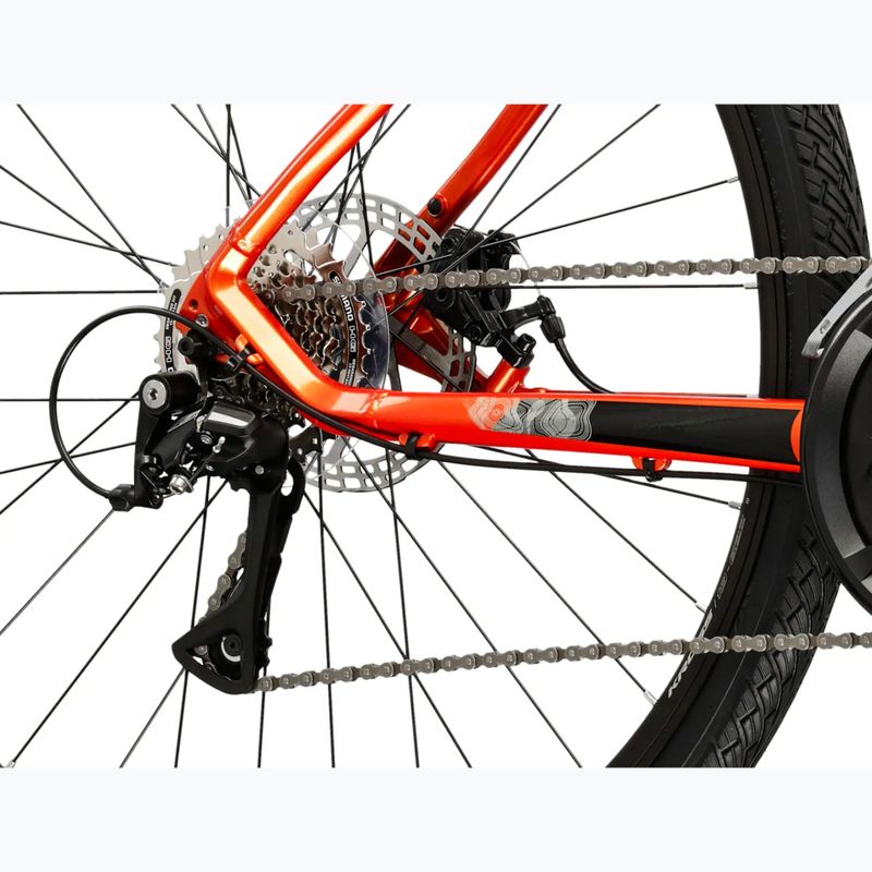 Crossbike KROSS Evado 3.0 Orange/Schwarz/Glanz 8