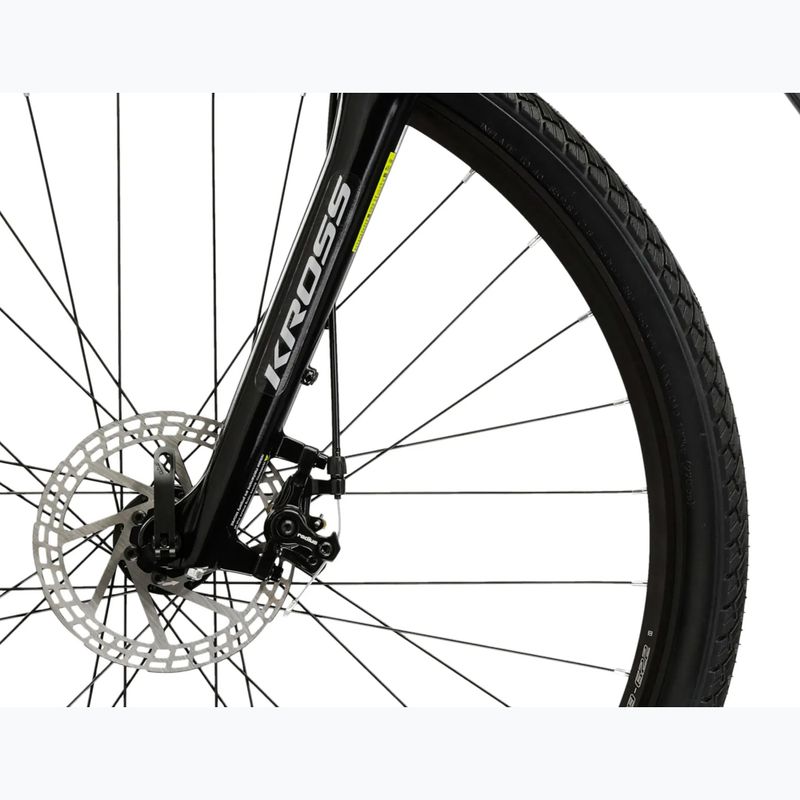 Crossbike KROSS Evado 3.0 Grau/Petrol/Glanz 7