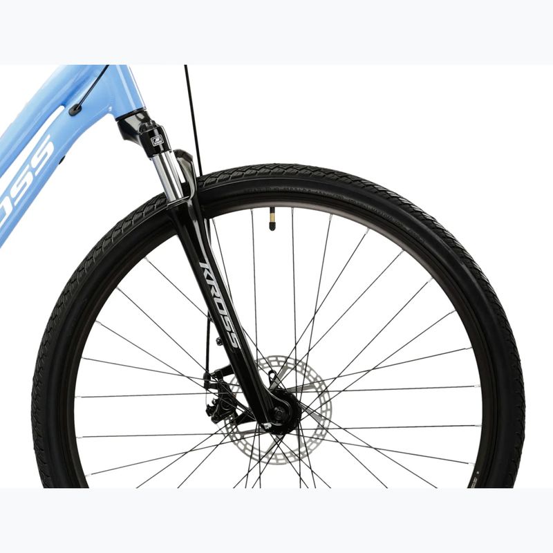 Crossbike Damen KROSS Evado 3.0 W Blau/Weiß/Glanz 6