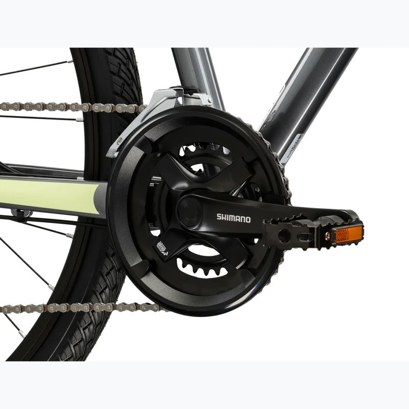 Crossbike Damen KROSS Evado 3.0 W Grau/Grün 9