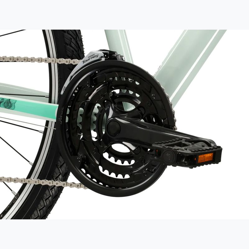 Crossbike Damen KROSS Evado 2.0 W Mintgrün/Schwarz/Glanz 8