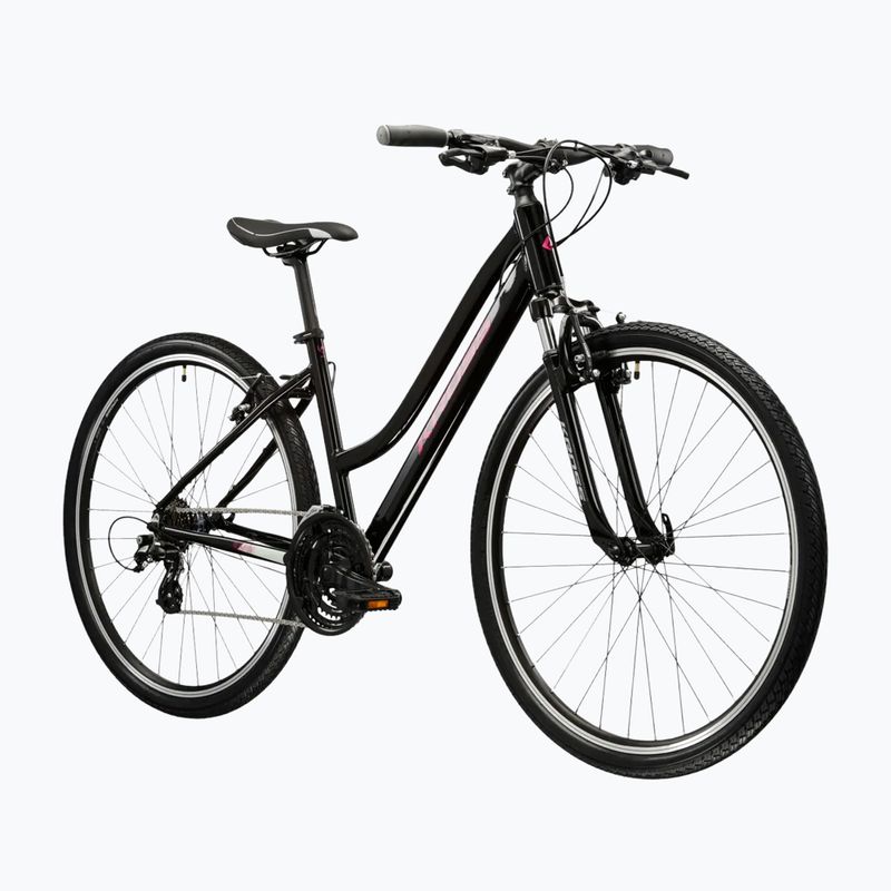 Crossbike Damen KROSS Evado 2.0 W Schwarz/Rosa/Glanz 2