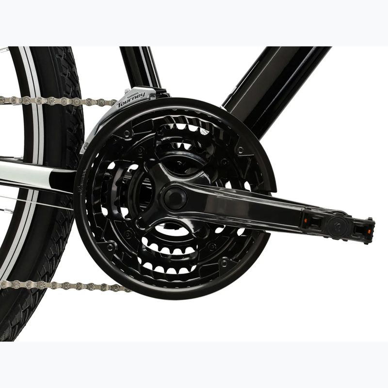 Crossbike Damen KROSS Evado 2.0 W Schwarz/Rosa/Glanz 9