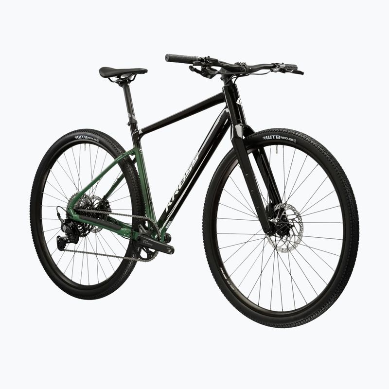 Gravelbike KROSS Esker FL black/green/gloss 2