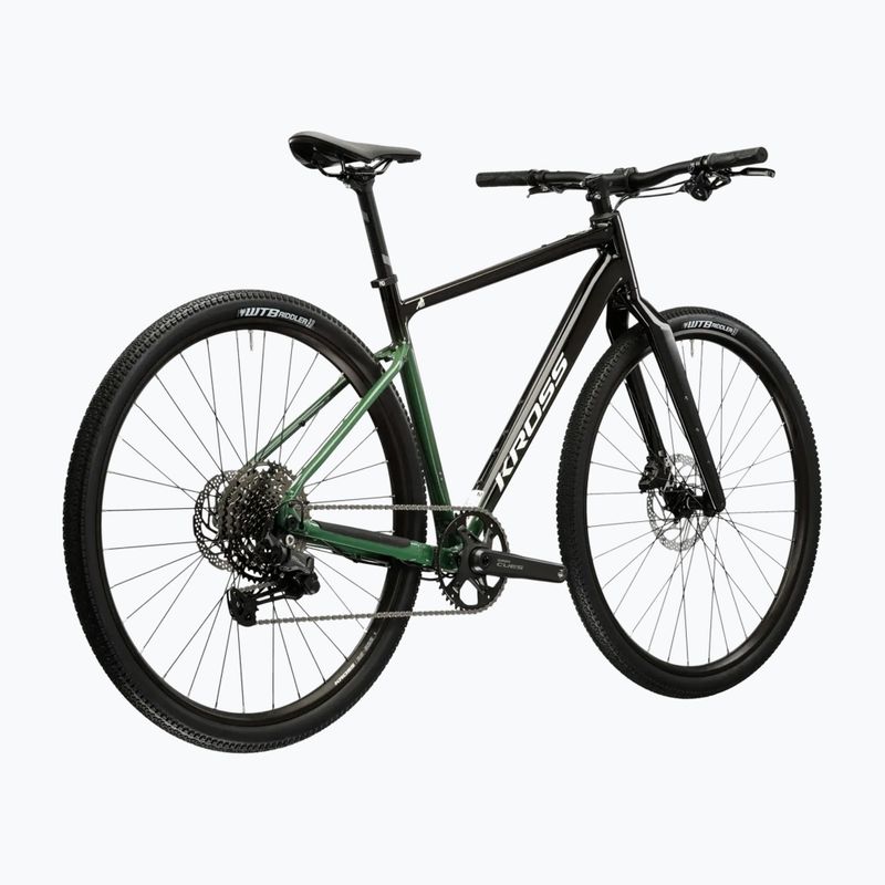 Gravelbike KROSS Esker FL black/green/gloss 3