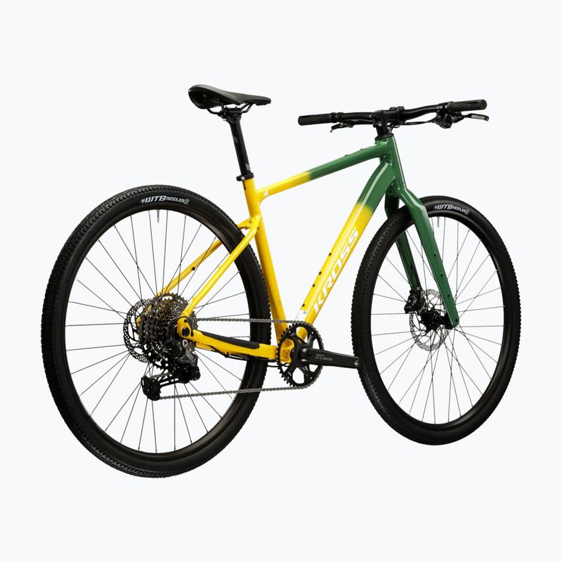 Gravelbike KROSS Esker FL green/yellow/gloss 3