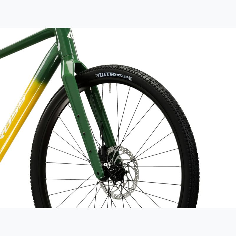 Gravelbike KROSS Esker FL green/yellow/gloss 5
