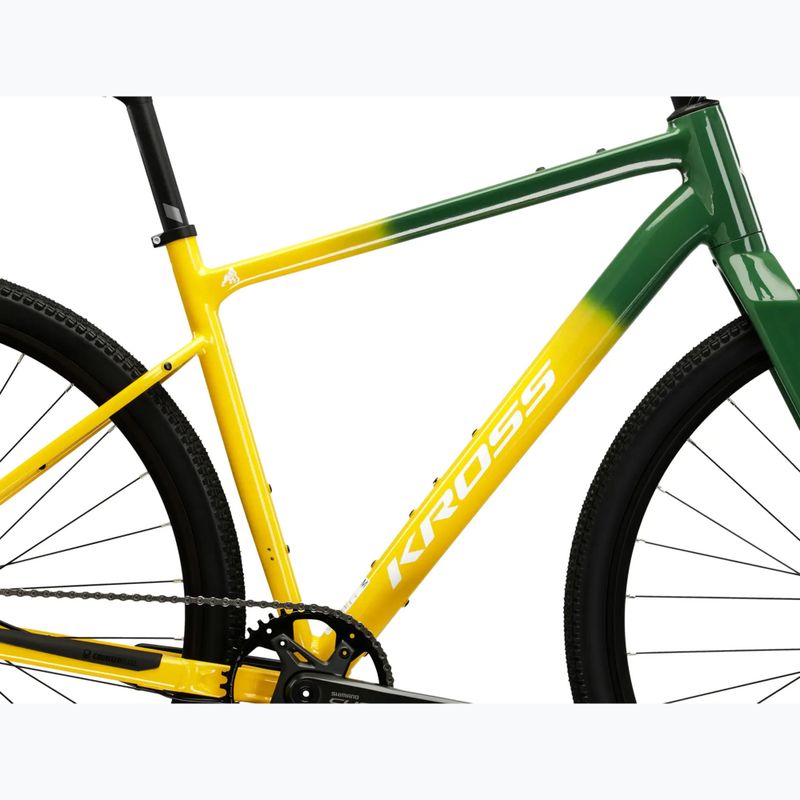 Gravelbike KROSS Esker FL green/yellow/gloss 11