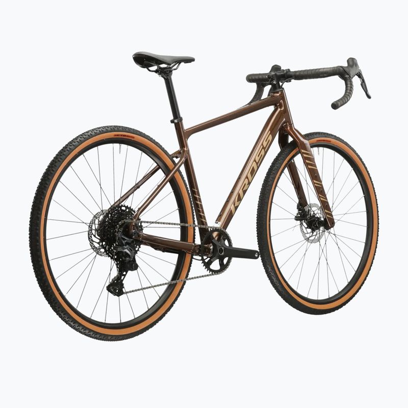 Gravelbike KROSS Esker 2.0 brown/beige/gloss 3