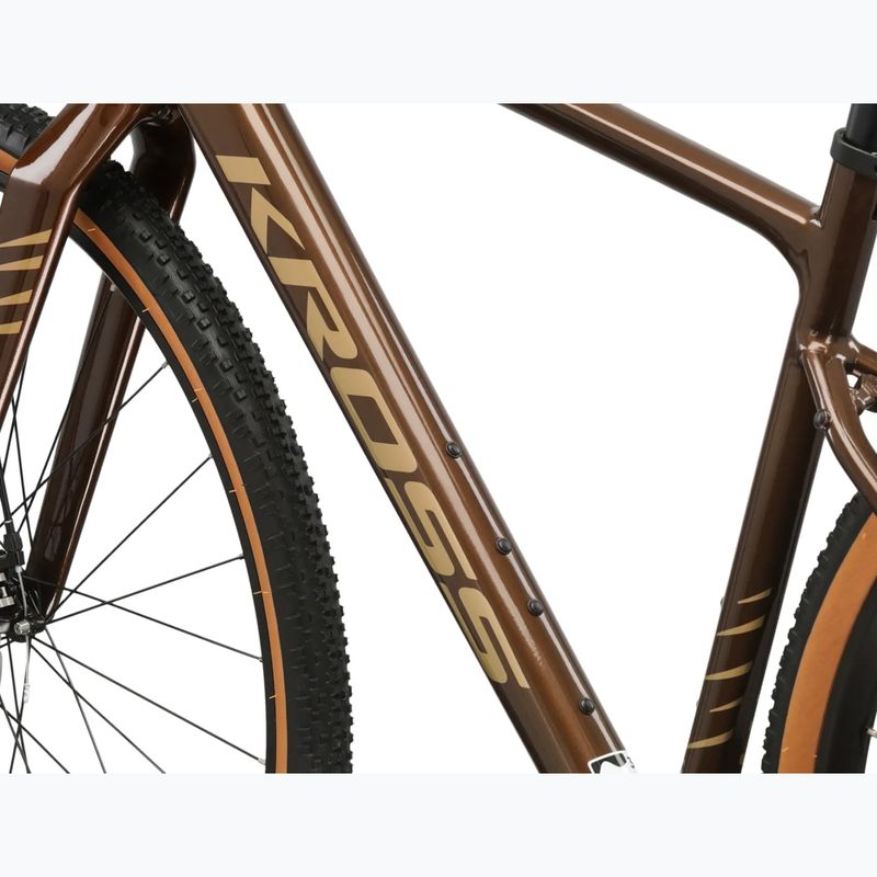 Gravelbike KROSS Esker 2.0 brown/beige/gloss 13