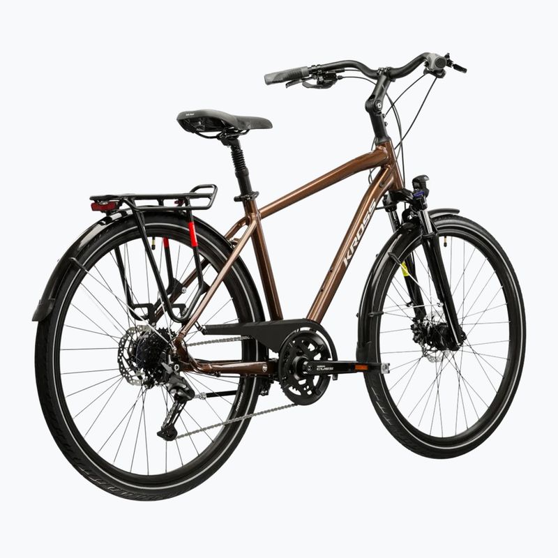 Herren-Trekkingrad KROSS Trans 5.0 brown/silver/gloss 3