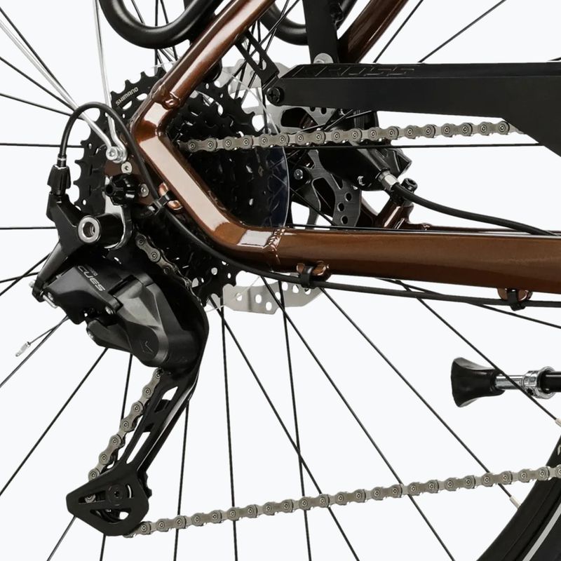 Herren-Trekkingrad KROSS Trans 5.0 brown/silver/gloss 8