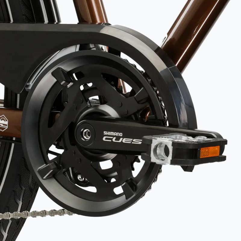 Herren-Trekkingrad KROSS Trans 5.0 brown/silver/gloss 9