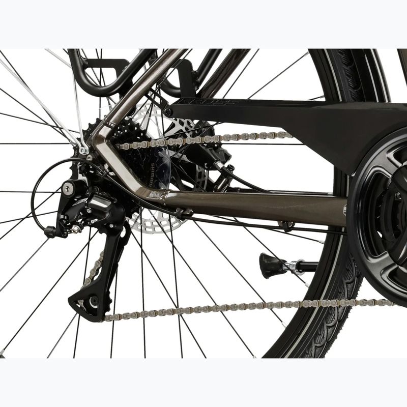 Herren-Trekkingrad KROSS Trans 4.0 brown/silver/gloss 8