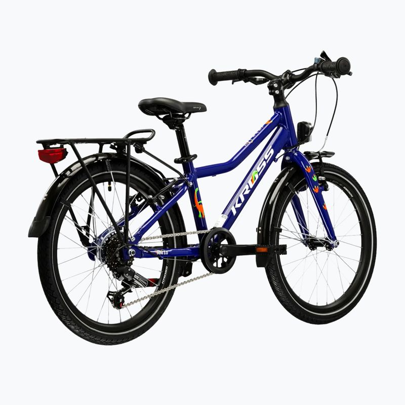 Kinderfahrrad KROSS Level Mini 3.0 Eq navy blue/white/gloss 3