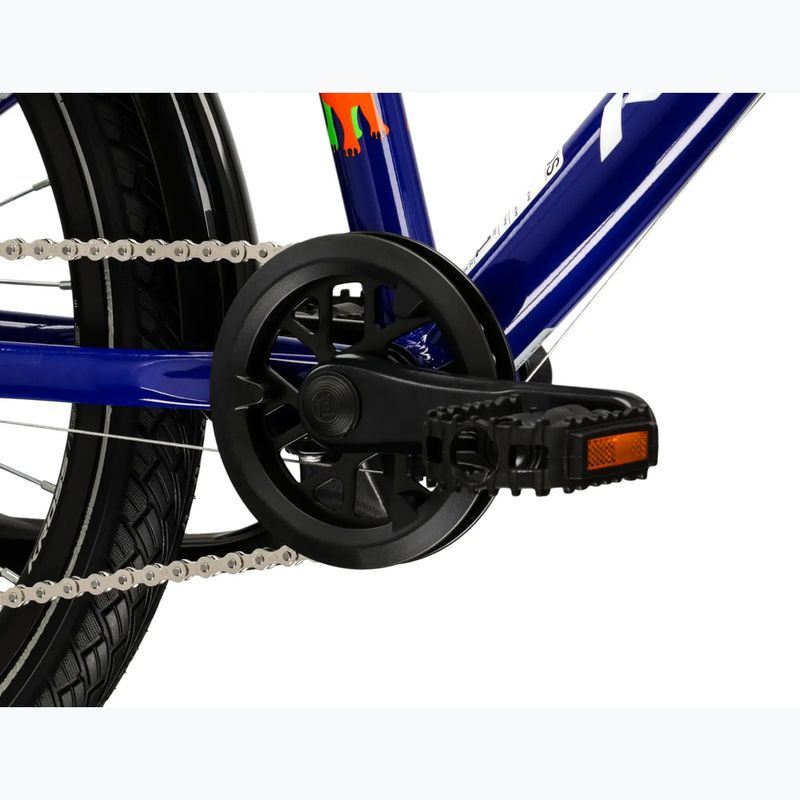 Kinderfahrrad KROSS Level Mini 3.0 Eq navy blue/white/gloss 8