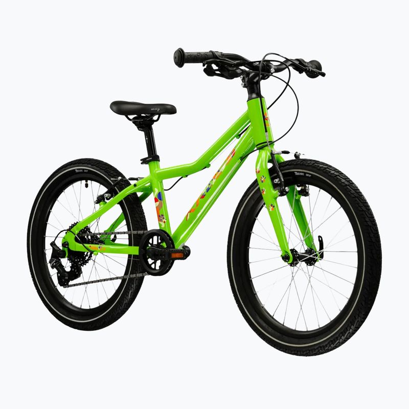Kinderfahrrad KROSS Level Mini 3.0 green/orange/gloss 2