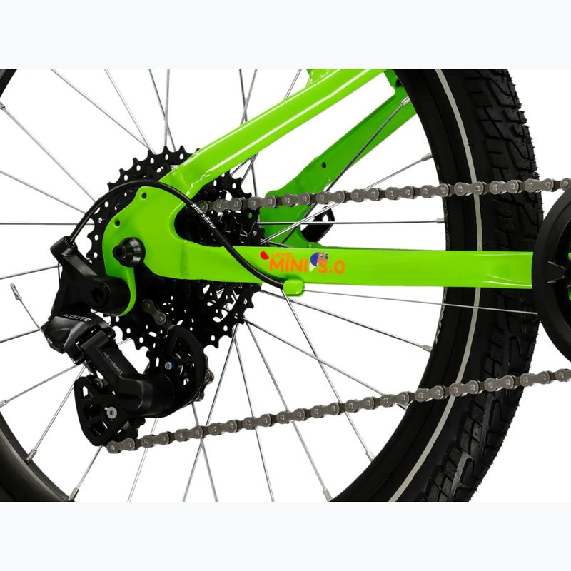 Kinderfahrrad KROSS Level Mini 3.0 green/orange/gloss 7