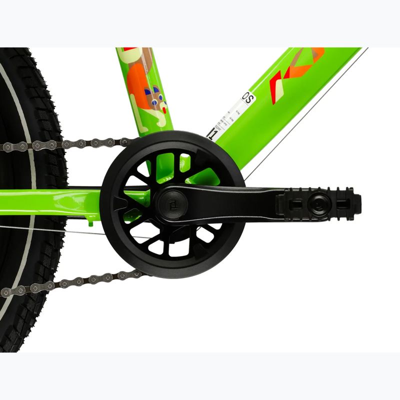 Kinderfahrrad KROSS Level Mini 3.0 green/orange/gloss 9
