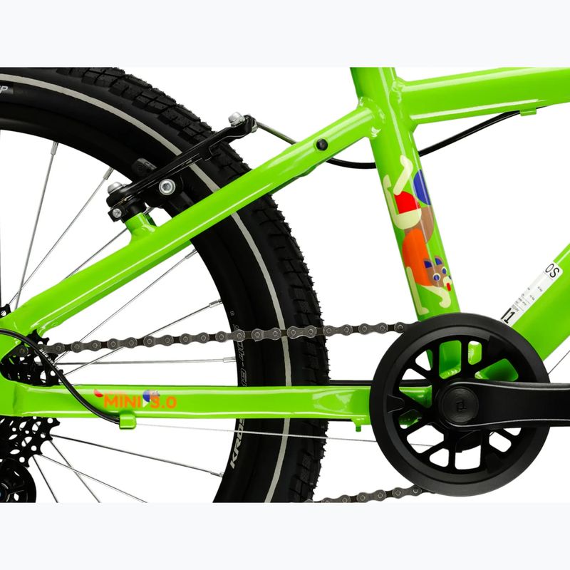 Kinderfahrrad KROSS Level Mini 3.0 green/orange/gloss 10