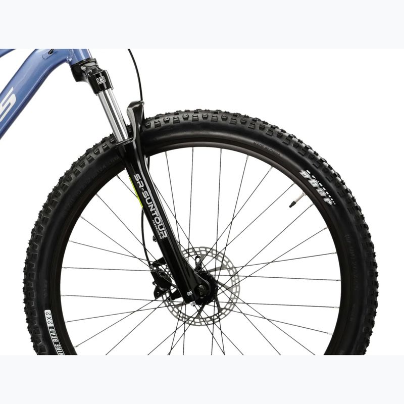 Mountainbike Damen KROSS Lea 4.0 W 27.5 Blau/Silber/Glanz 6