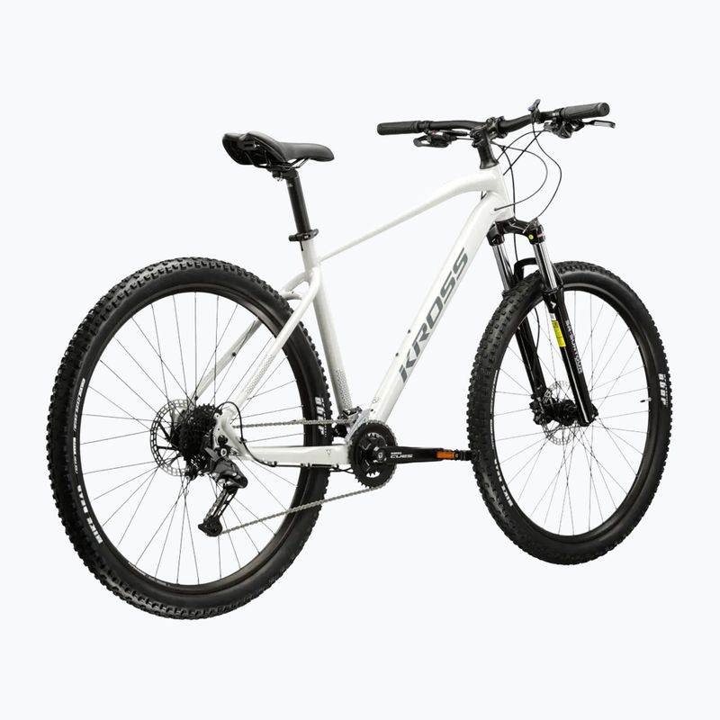 Mountainbike KROSS Hexagon 5.0 27.5" 2025 grey/grey/gloss 3
