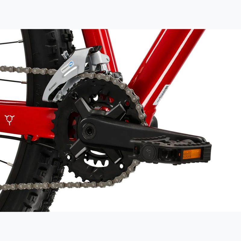 Mountainbike KROSS Hexagon 4.0 29" Rot/Silber/Glanz 9