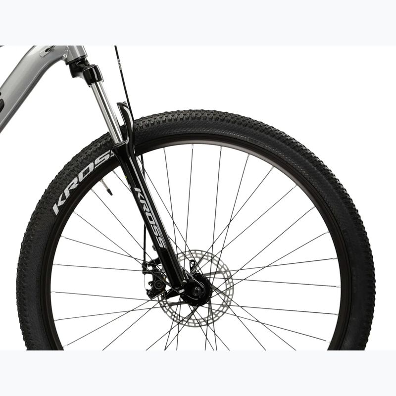 Mountainbike KROSS Hexagon 3.0 29" Grau/Dunkelblau/Glanz 6