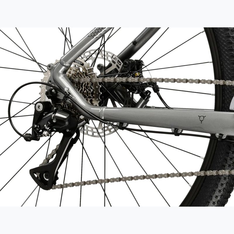 Mountainbike KROSS Hexagon 3.0 29" Grau/Dunkelblau/Glanz 8