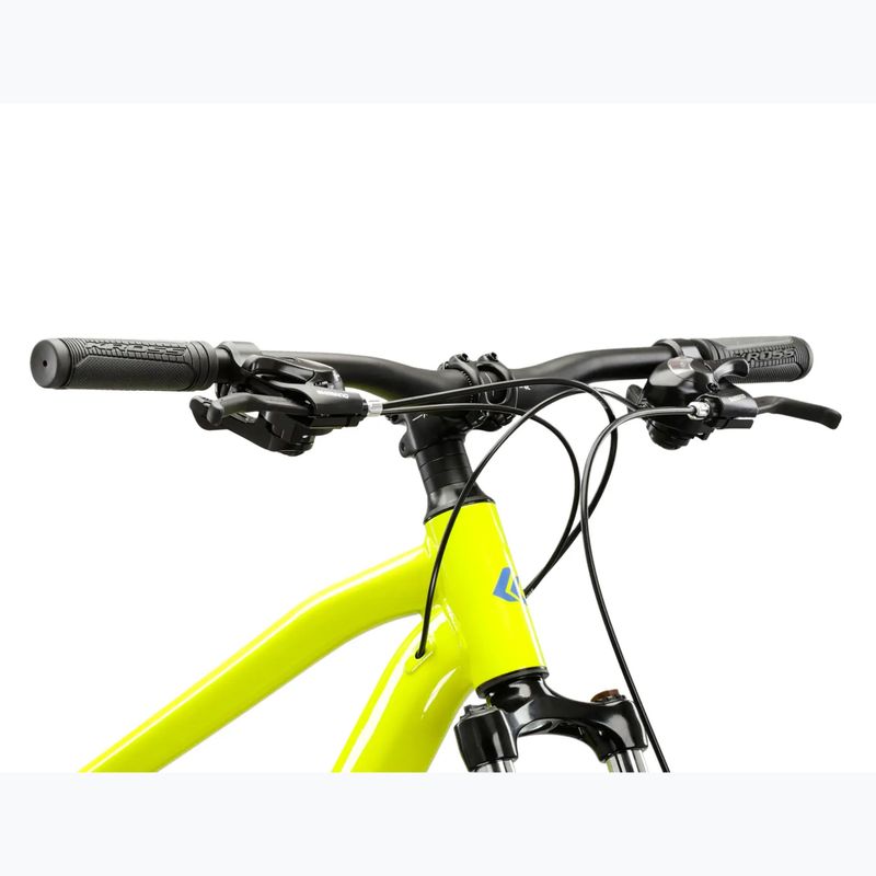 Mountainbike KROSS Hexagon 2.0 29" 2025 Limonengrün/Blau/Glanz 4